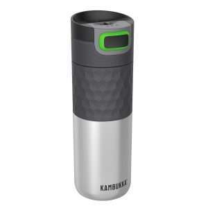 KAMBUKKA ETNA Grip, Stainless Steel Double Wall Thermo drinking bottle, BPA-free Stainless Steel