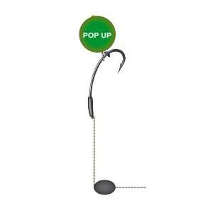 CORMORAN PRO CARP, Pop-Up Boilie Rig, 19cm, with carp hook T2, 11-02306-2-00 HakGr: 6