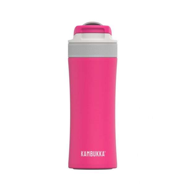 KAMBUKKA LAGOON Insulated, Insulated Water Bottle With Spout Lid, BPA-Free 400ml (14oz) / Hot Pink