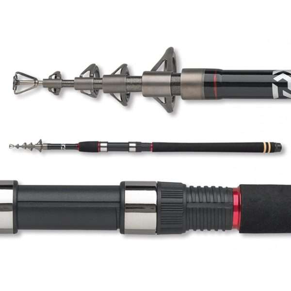 DAIWA Sweepfire Tele, Telescopic allround fishing rod 2.1m / 5g - 20g