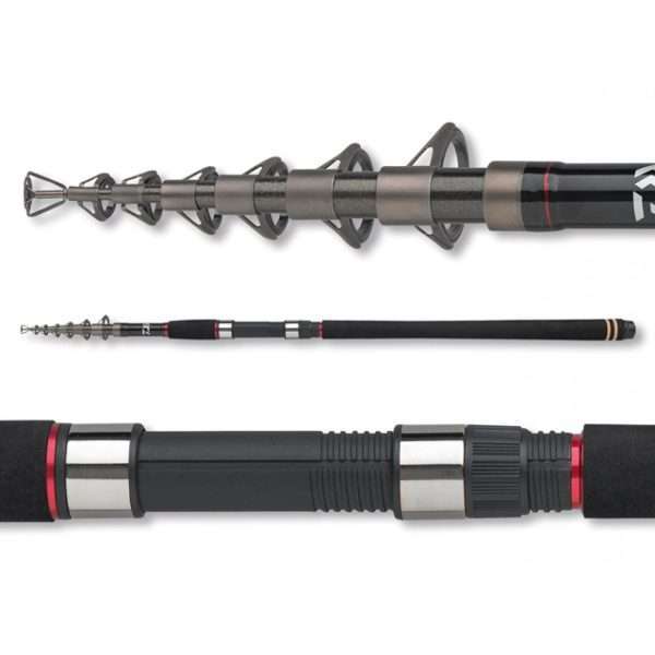 DAIWA Sweepfire Tele, Telescopic allround fishing rod 2.4m / 40g - 90g