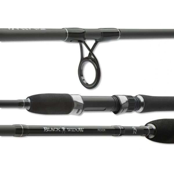 DAIWA Black Widow Carp, Carp fishing rod  3.6m / Parts: 2 / 3 lbs