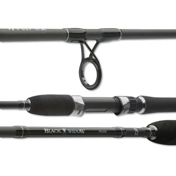 DAIWA Black Widow Carp, Carp fishing rod  3.6m / Parts: 2 / 3.5 lbs
