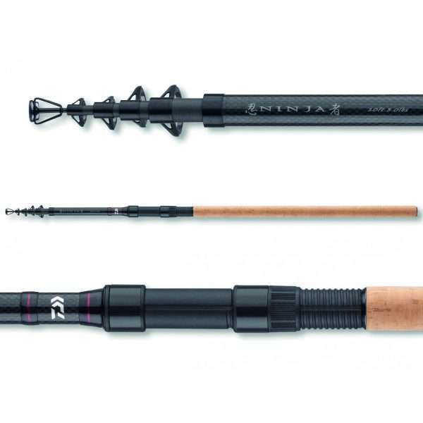 DAIWA Ninja X Tele Carp, 6 parts, Tele-carp fishing rod 3m / 3.00 lbs