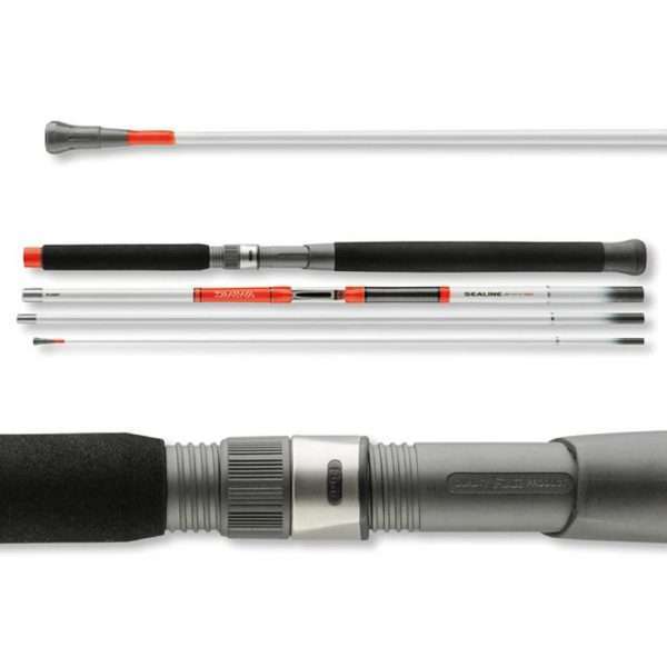 DAIWA Sealine Xtreme Travel Interline, 2,35m, 7,71ft, 4 parts, Travel Interline Boat Fishing Rod Screw reel seat