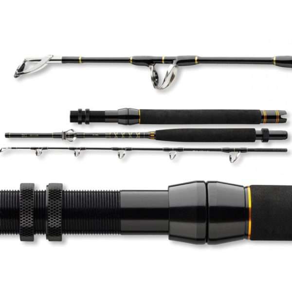 DAIWA BG Big Game Travel , 3 parts, Trolling travel fishing rod 20-30 lbs