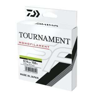 DAIWA Tournament SF, 150m, green, Monofilament Fishing Line 0.33mm / 9kg