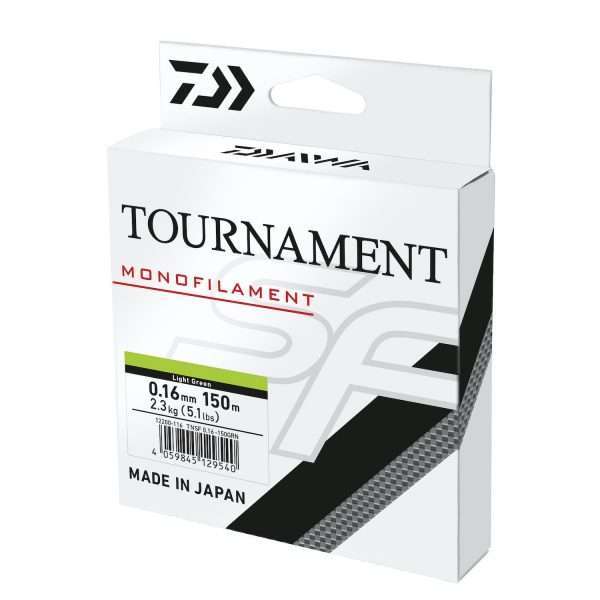 DAIWA Tournament SF, 150m, green, Monofilament Fishing Line 0.36mm / 11.1kg
