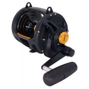 PENN Squall Lever Drag 2 Speed, right hand, Multiplier fishing reel, Lever Drag IGFA50