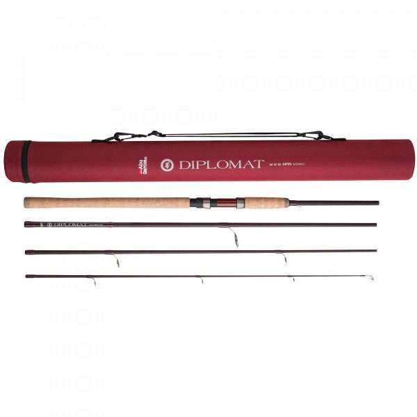 ABU GARCIA Diplomat Travel Spinning, Freshwater Travel fishing rod 2.43m / 10g - 25g