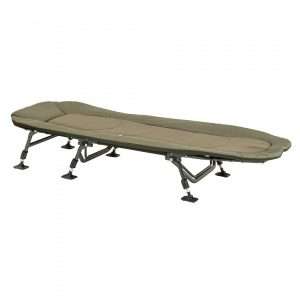 JRC Stealth X-lite Levelbed, Carp Fishing Lounger, 194x74x31cm, green, 1485651