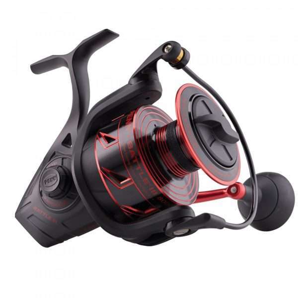 PENN Battle III, left and right hand, Spinning fishing reel, Front Drag 8000 HS