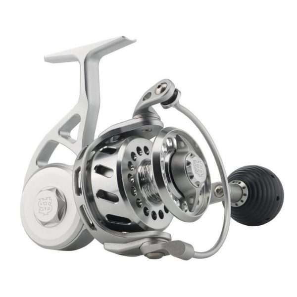 VAN STAAL VR Series Bailed Spinning, left and right hand, Spinning Fishing Reel, Front Drag 50 / Silver