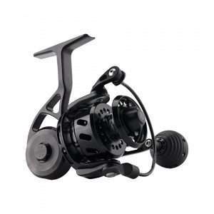 VAN STAAL VR Series Bailed Spinning, left and right hand, Spinning Fishing Reel, Front Drag 50 / Black