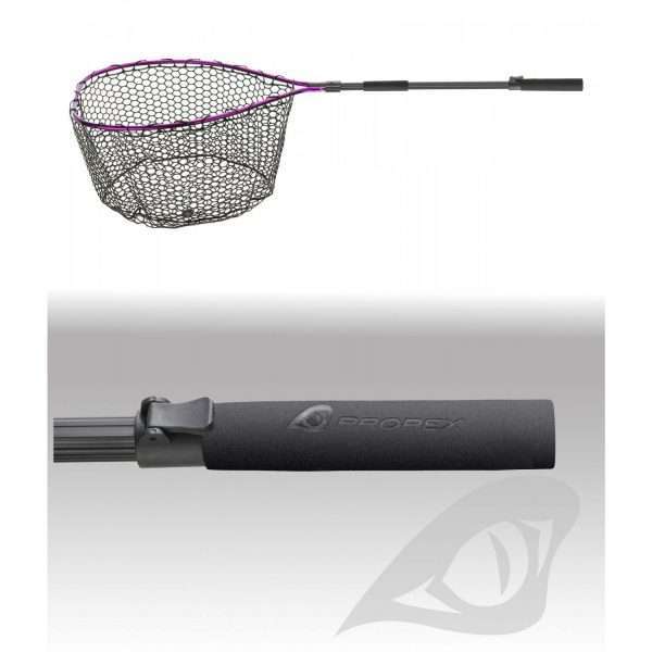 Daiwa Prorex Landing net, 70x50cm, net material of rubber mixture