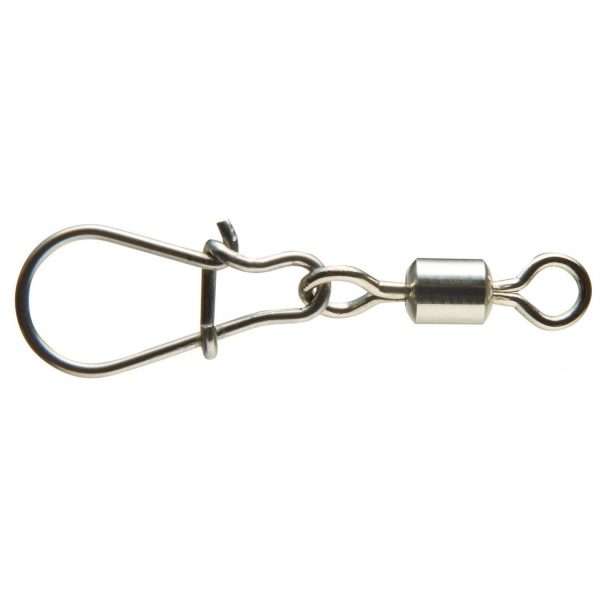 Daiwa Tournament D-Snap Swivel W, 7 pc, Snap link with swivel