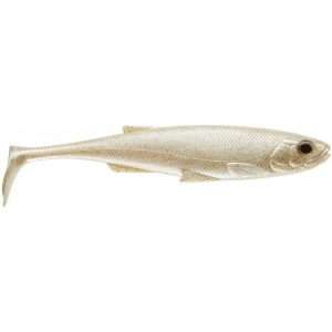 DAIWA Duckfin Liveshad, Soft plastic fishing lures 15cm / uv pearl