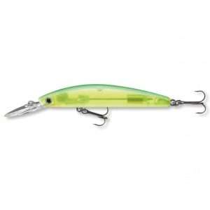 DAIWA Tournament Double Clutch, Fishing Plug 7.5cm / lime chart