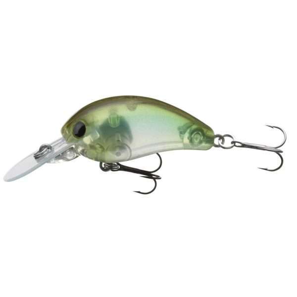 DAIWA Tournament Baby Crank, Mini Fishing Plug, 3,5cm see through shad