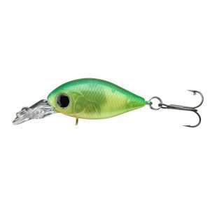 DAIWA Tournament Rolling Crank, Mini Fishing Plug, 2,7cm lime chart