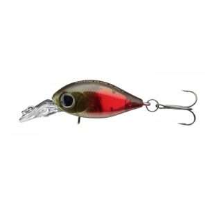 DAIWA Tournament Rolling Crank, Mini Fishing Plug, 2,7cm lazer red