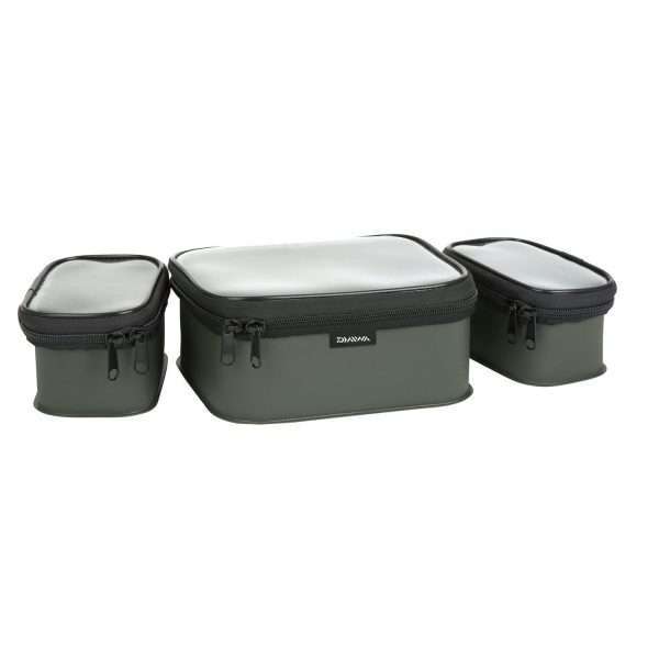 DAIWA IS EVA Small Accessory Pouch Set, Fishing Bags, 15x10x8cm, 18850-010