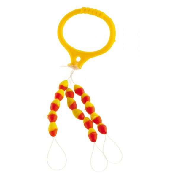 CORMORAN silicone stopper, red-yellow Size L