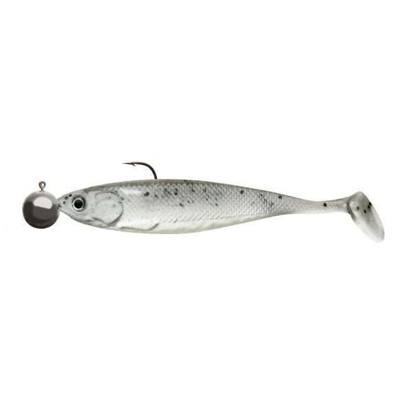 CORMORAN Action Fin Shad RTF, Soft Plastic Lure 10cm / pearl white