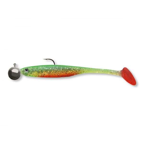 CORMORAN Crazy Fin Shad RTF, Softshad 10cm / green tiger