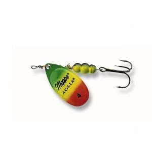 Spinner – Mepps Aglia Tiger green-yellow-red Sz.3 – 6,50g