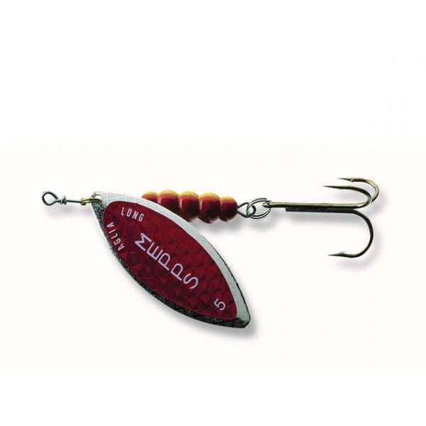 Spinner - Mepps Aglia Longue Redbo silver-red Sz.5 - 29,00g