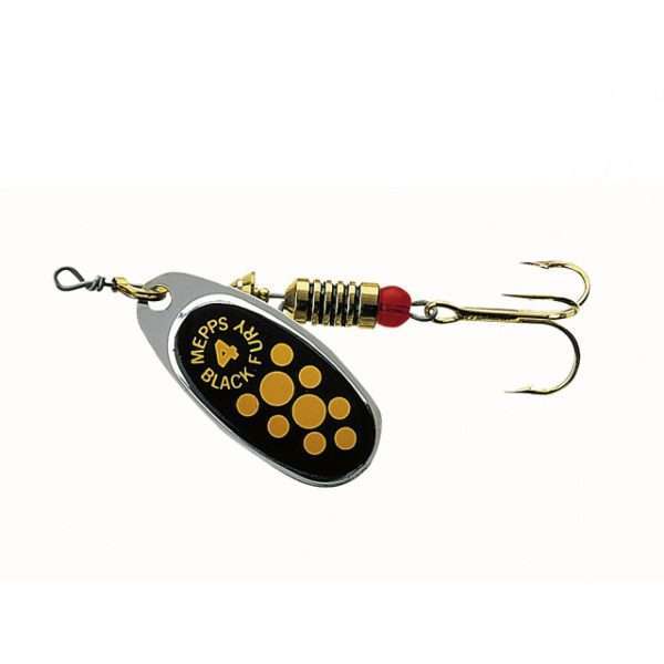 Spinner - Mepps Black Fury silver Sz.2 - 4,50g