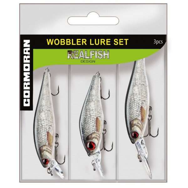 CORMORAN REALFISH ROACH, Wobbler Set, 53-00027