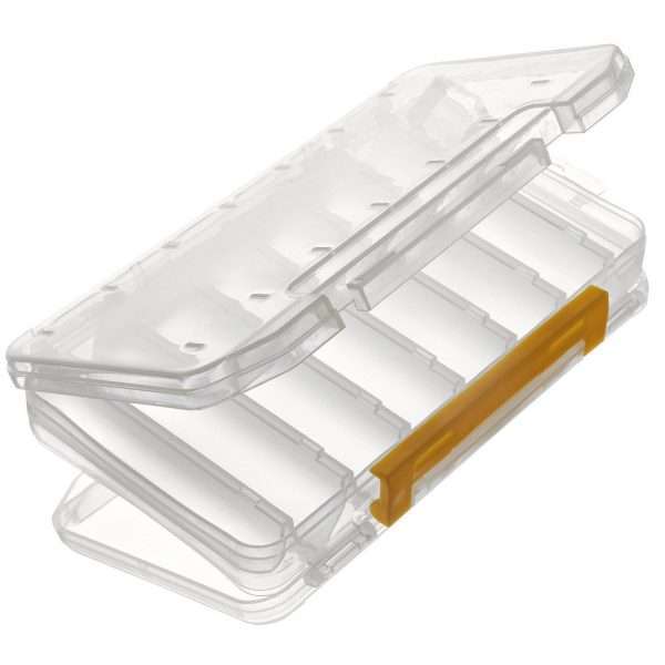 CORMORAN Lure Box, Model 1016 , 20x12,5x3,5cm, transparent, double-sided , 66-11016