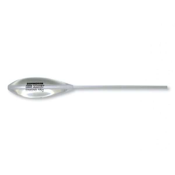 CORMORAN BIG TROUT, Sbirolino, transparent, slowly sinking Weight: 12 g