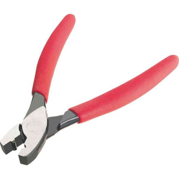 Cormoran Crimping Pliers, red, 15cm, with 5 pressure points