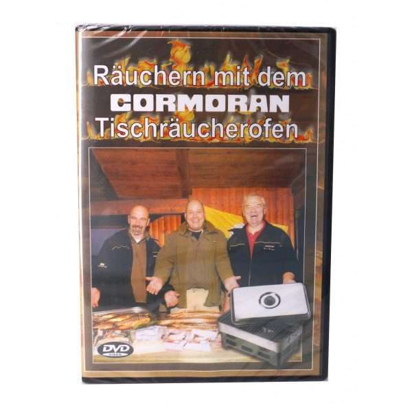 CORMORAN DVD Anleitung “Räuchern mit dem Tischräucherofen”, 96-00002