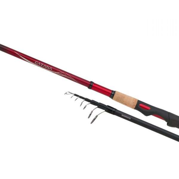 SHIMANO CATANA EX TELESPIN, Telescope Allround Fishing Rod 2.4m / 10g - 30g
