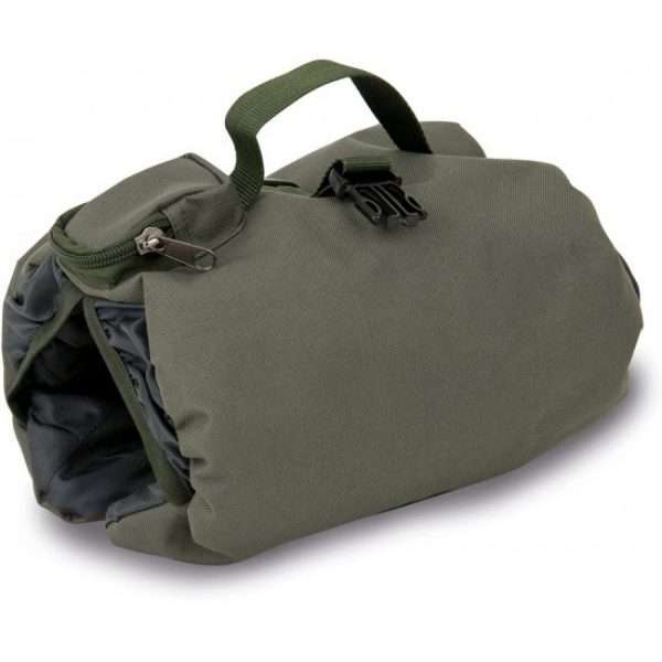 Shimano Olive "Wrap Around" Reel Case, 25cm x 27cm x 9cm, for ready made rods or single reels