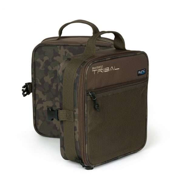 SHIMANO Tribal Sync Gear, Accessory Case Extra Large, Fishing tackle bag, 27x25x10cm, SHTSC03
