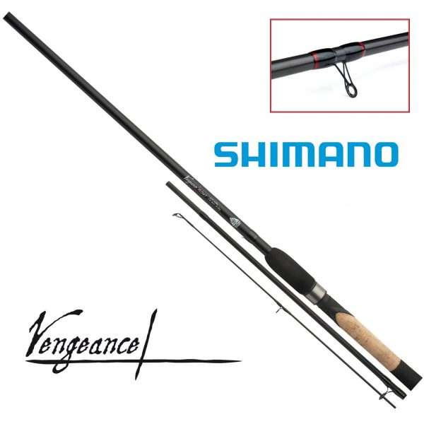 Shimano Vengeance Float, 3 parts 10-30g - Float rod 3,9 m / 12,79 ft, CW: 10-30g / 0,3-0,9 oz
