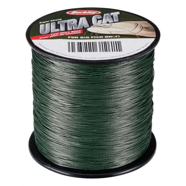 BERKLEY Ultra Cat, moss green, braided fishing line 0.5mm / 75kg / 165.35lbs