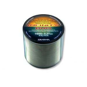 DAIWA Infinity Line Duo Carp, green-black, Monofilament Carp Line 3000m / 0.36mm / 10.7kg