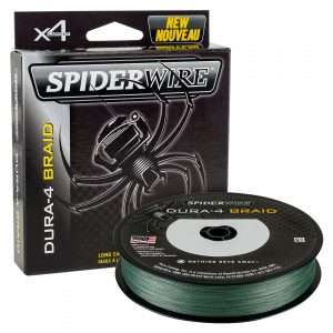 SPIDERWIRE Dura, 150m, moss green, braided fishing line 0.12mm / 10.5kg / 23.15lbs