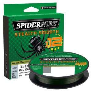 SPIDERWIRE SpiderWire Stealth, 150m, moss green, braided fishing line 0.05mm / 5.4kg / 11.9lbs