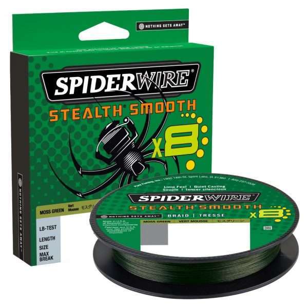 SPIDERWIRE SpiderWire Stealth, 300m, moss green, braided fishing line 0.11mm / 10.3kg / 22.71lbs