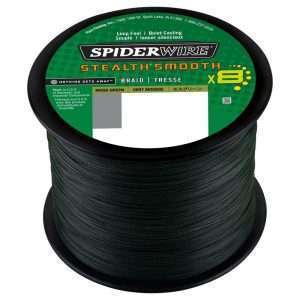 SPIDERWIRE Stealth Smooth x8, 2000m, moss green, Round Braided Fishing Line 2000m / 0.07mm / 6kg / 13.23lbs