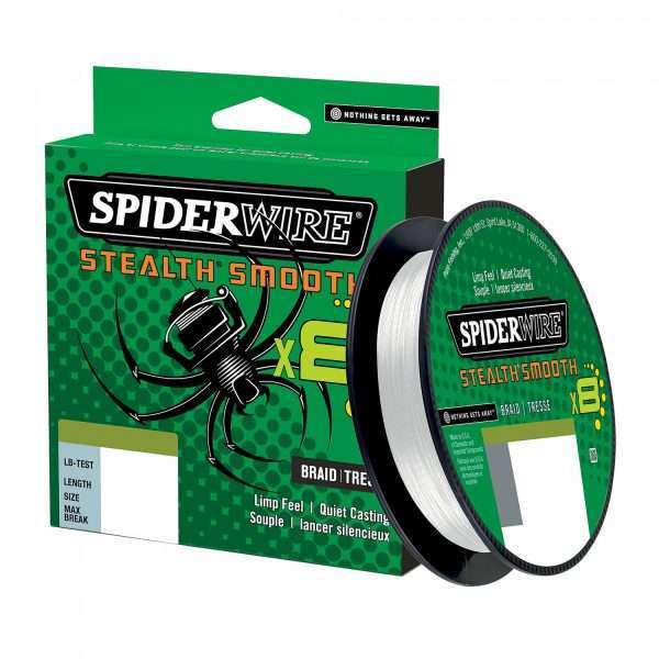 SPIDERWIRE SPIDERWIRE Stealth Smooth, 150m, 8-strand braided fishing line 0.06mm / 5.4kg / 11.9lbs