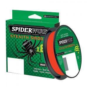 SPIDERWIRE Spiderwire Stealth Smooth, 150m, red, braided fishing line 0.06mm / 5.4kg / 11.9lbs