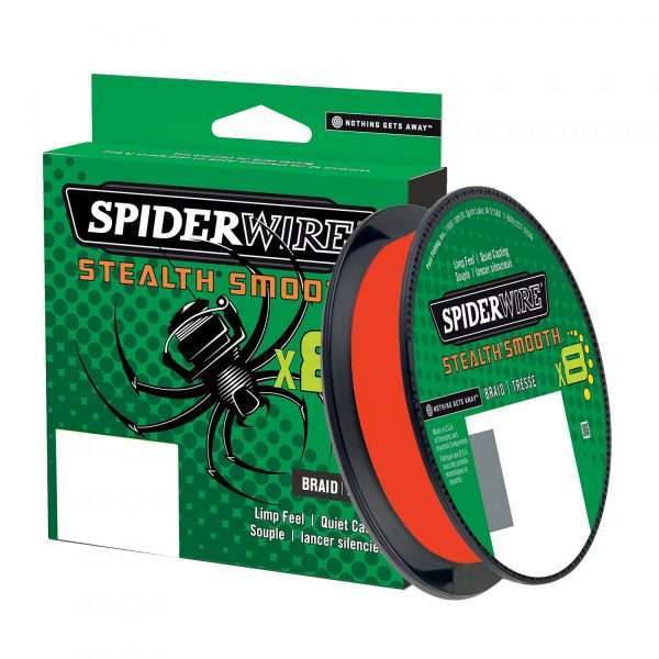 SPIDERWIRE SpiderWire Stealth Smooth, 300m, red, braided fishing line 0.13mm / 11.2kg / 24.69lbs